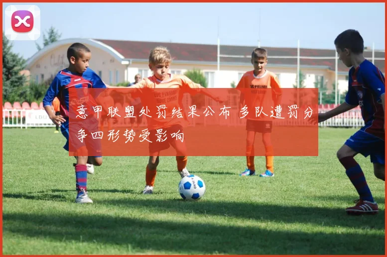 意甲联盟处罚结果公布 多队遭罚分争四形势受影响
